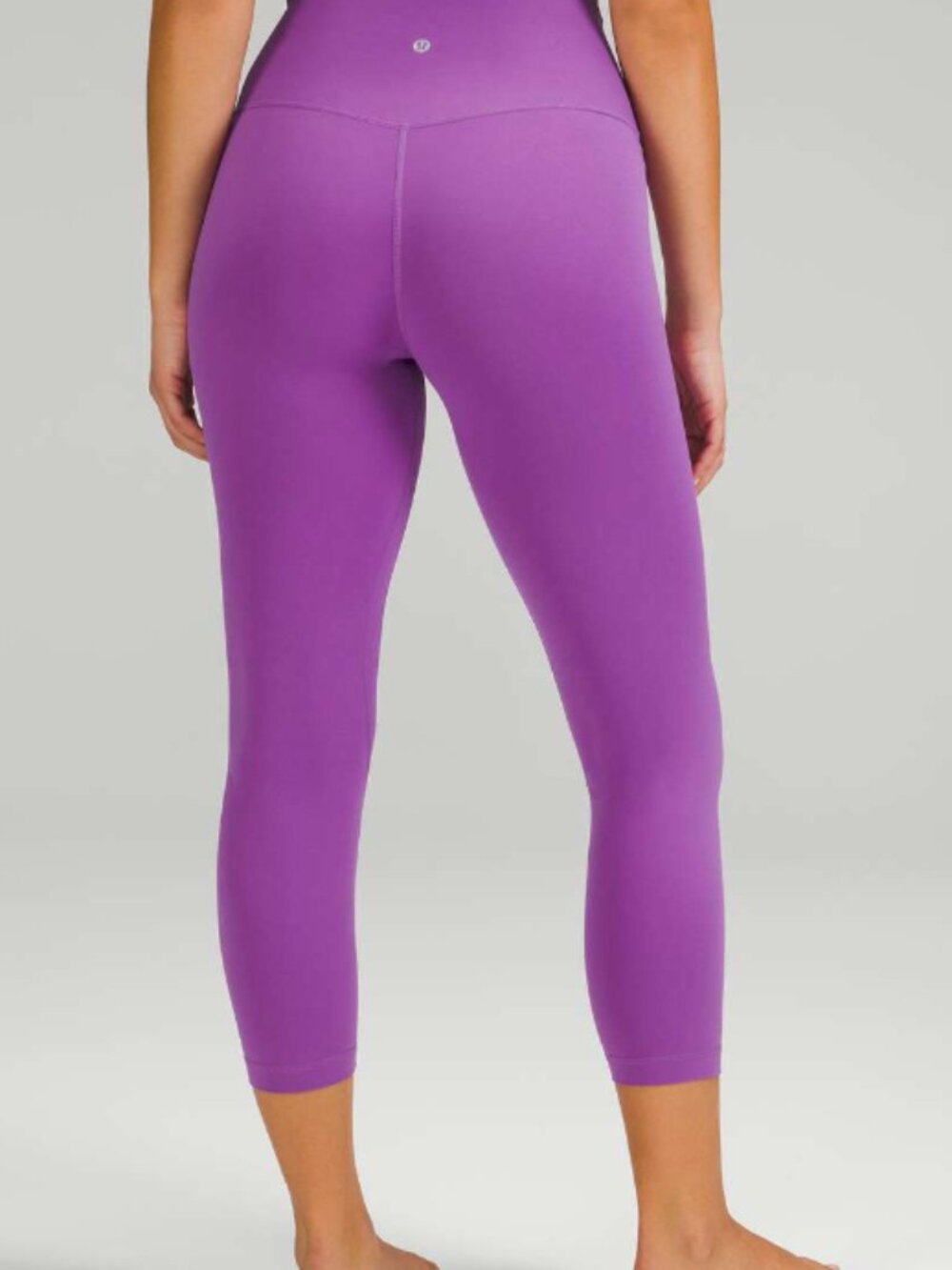 Lululemon Align High-Rise Crop 23" Moonlit Magenta Size 20 EUC